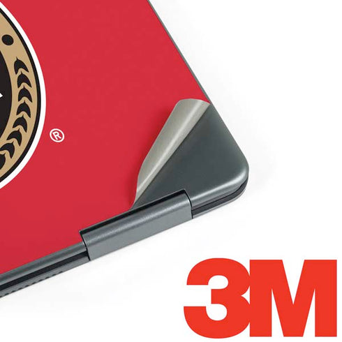 NHL Ottawa Senators Solid Background Notebook 9 Pro 13in (2017) Skin